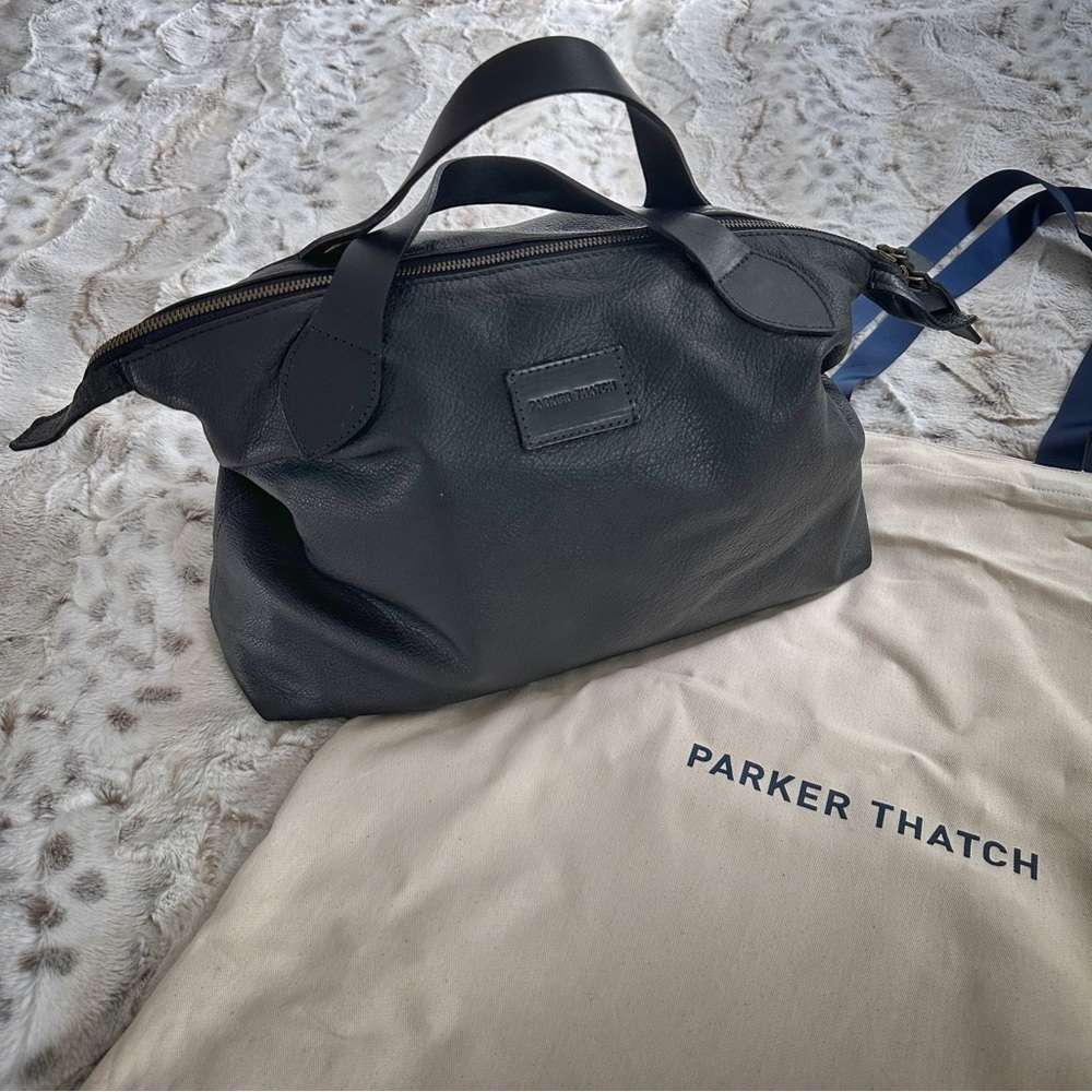 For Sale: Barely used Parker Thatch “Charlie” bag, black leather
